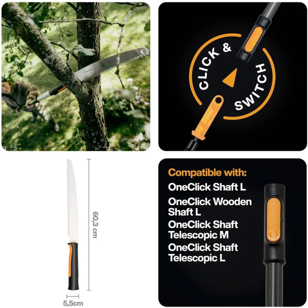 Fiskars QuikFit Snoeizaag 1080691 - afbeelding 3 van 4