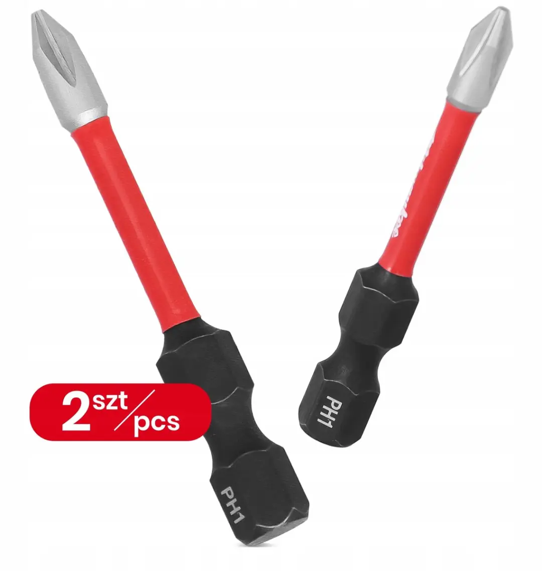 Milwaukee SHOCKWAVE PH1 50mm Impact Bits - 2 Stuks