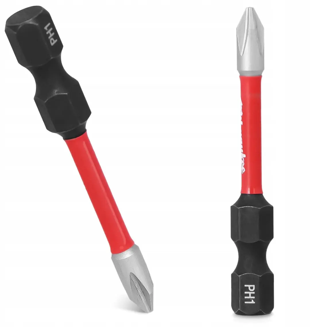 Milwaukee SHOCKWAVE PH1 50mm Impact Bits - 2 Stuks