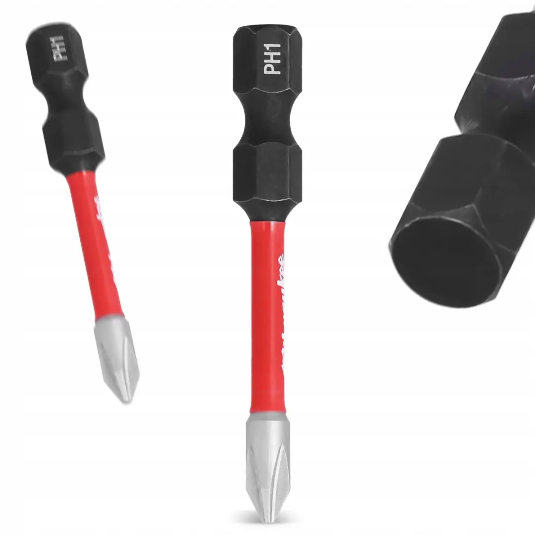 Milwaukee SHOCKWAVE PH1 50mm Impact Bits - 2 Stuks