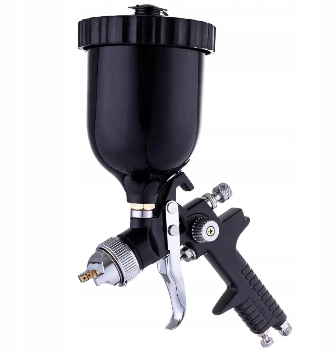 Technic HVLP Spuitpistool 1.4mm - 600ml Tank - Zwart