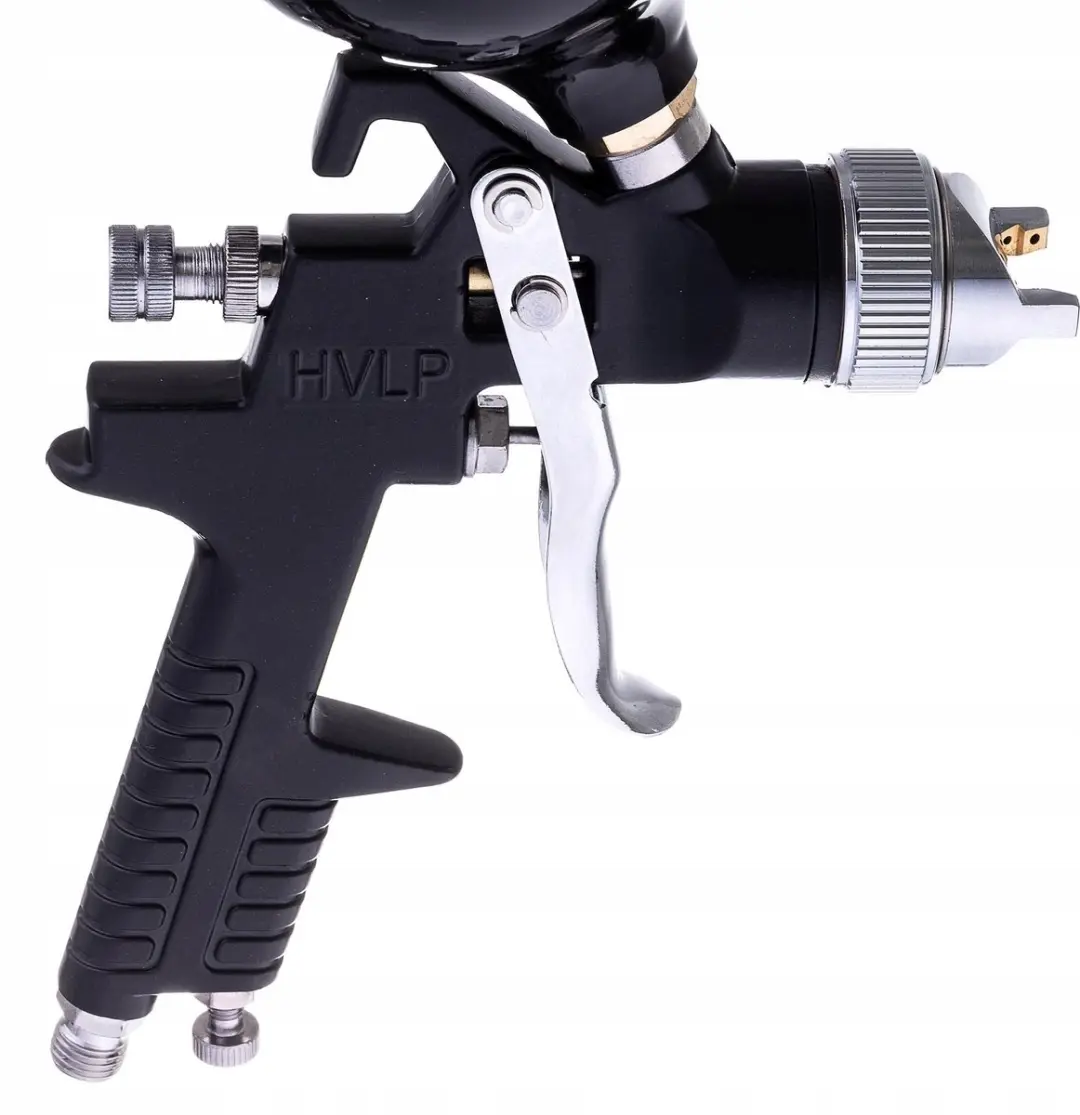 Technic HVLP Spuitpistool 1.4mm - 600ml Tank - Zwart