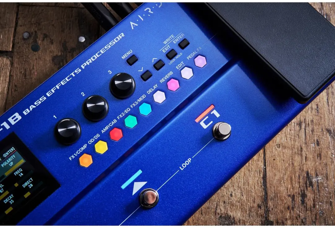 BOSS GX-1B Bass Effects Processor - Blauw - afbeelding 4 van 6