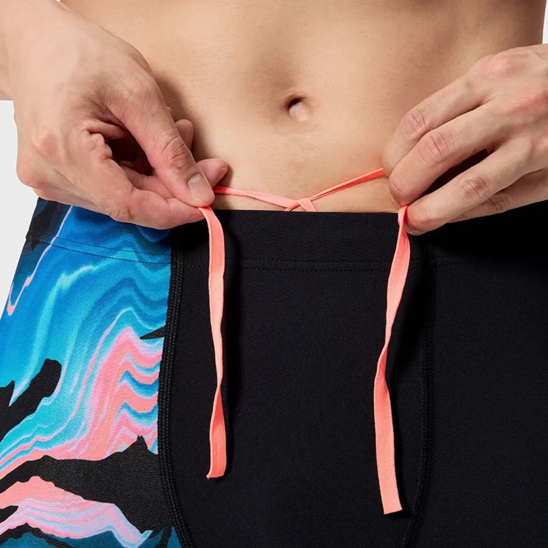 Speedo Placement Printed Jammer - Zwart - UK 36