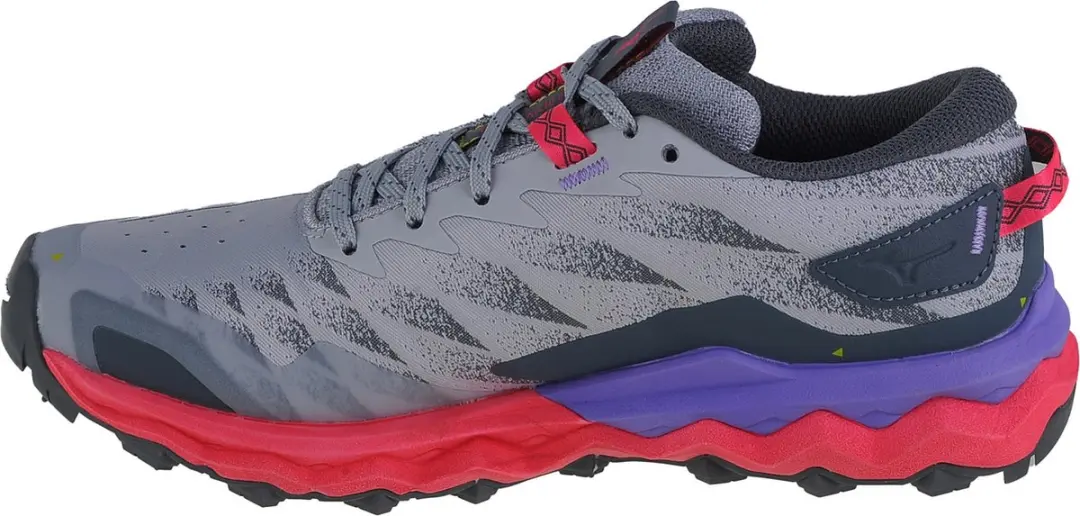 Mizuno Wave Daichi 7 Trailrunningschoenen Dames - Blauw-Roze - afbeelding 6 van 6