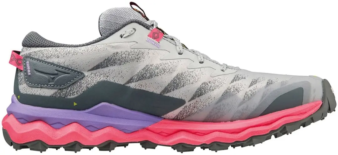 Mizuno Wave Daichi 7 Trailrunningschoenen Dames - Blauw-Roze