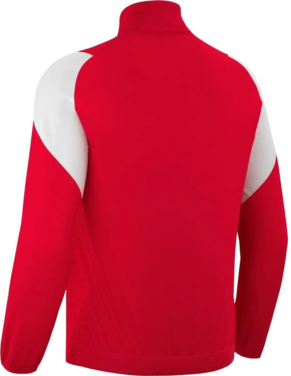 Macron Glory Vanir Top Full Zip Kinderen - Rood/Wit 122
