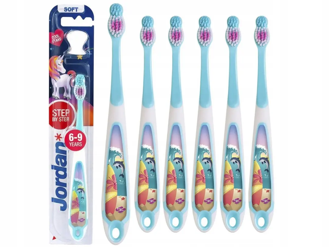 Jordan Step 3 Kinder Tandenborstels 6 Stuks