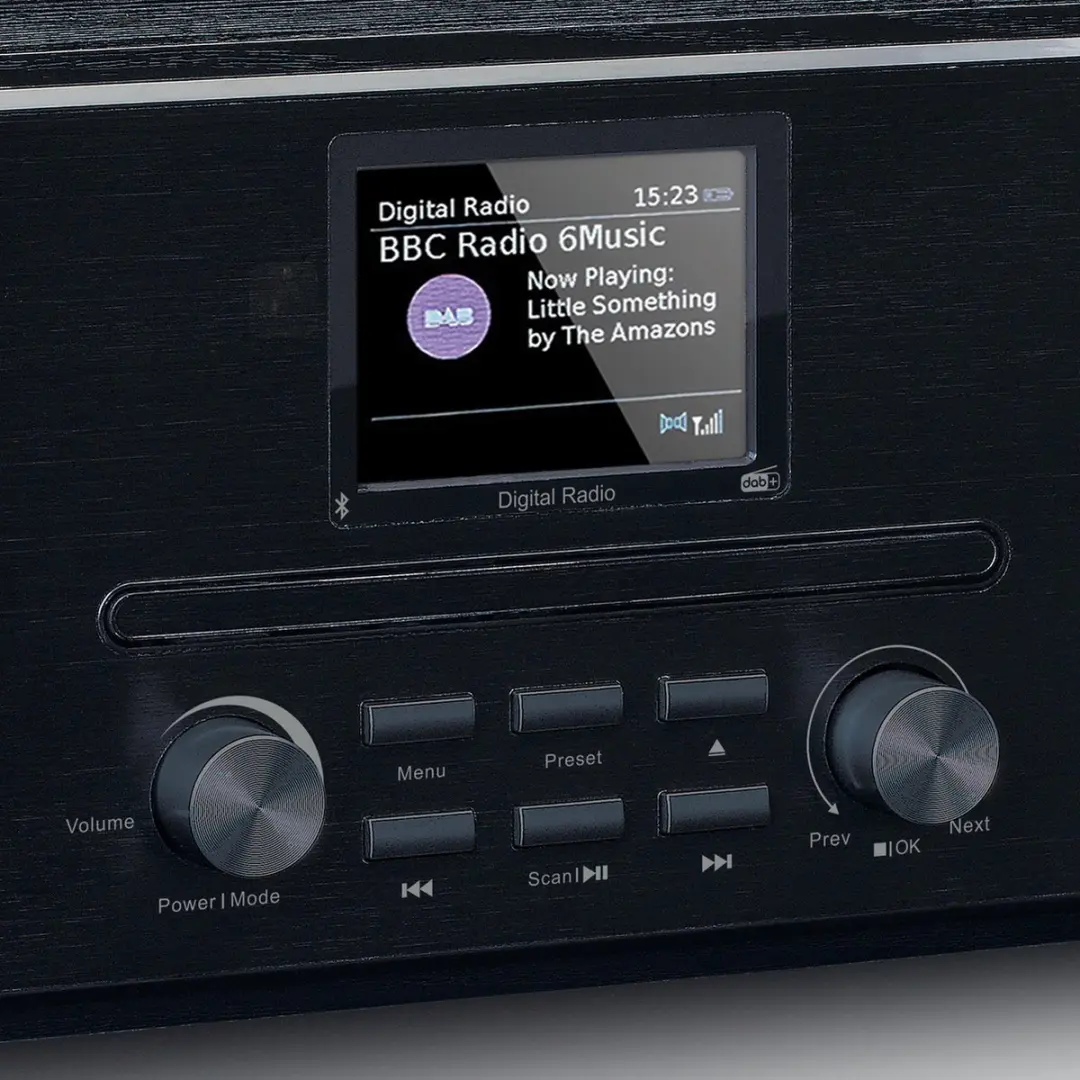 Lenco DAR-061BK DAB Radio CD-speler - 20W - Zwart - afbeelding 3 van 6