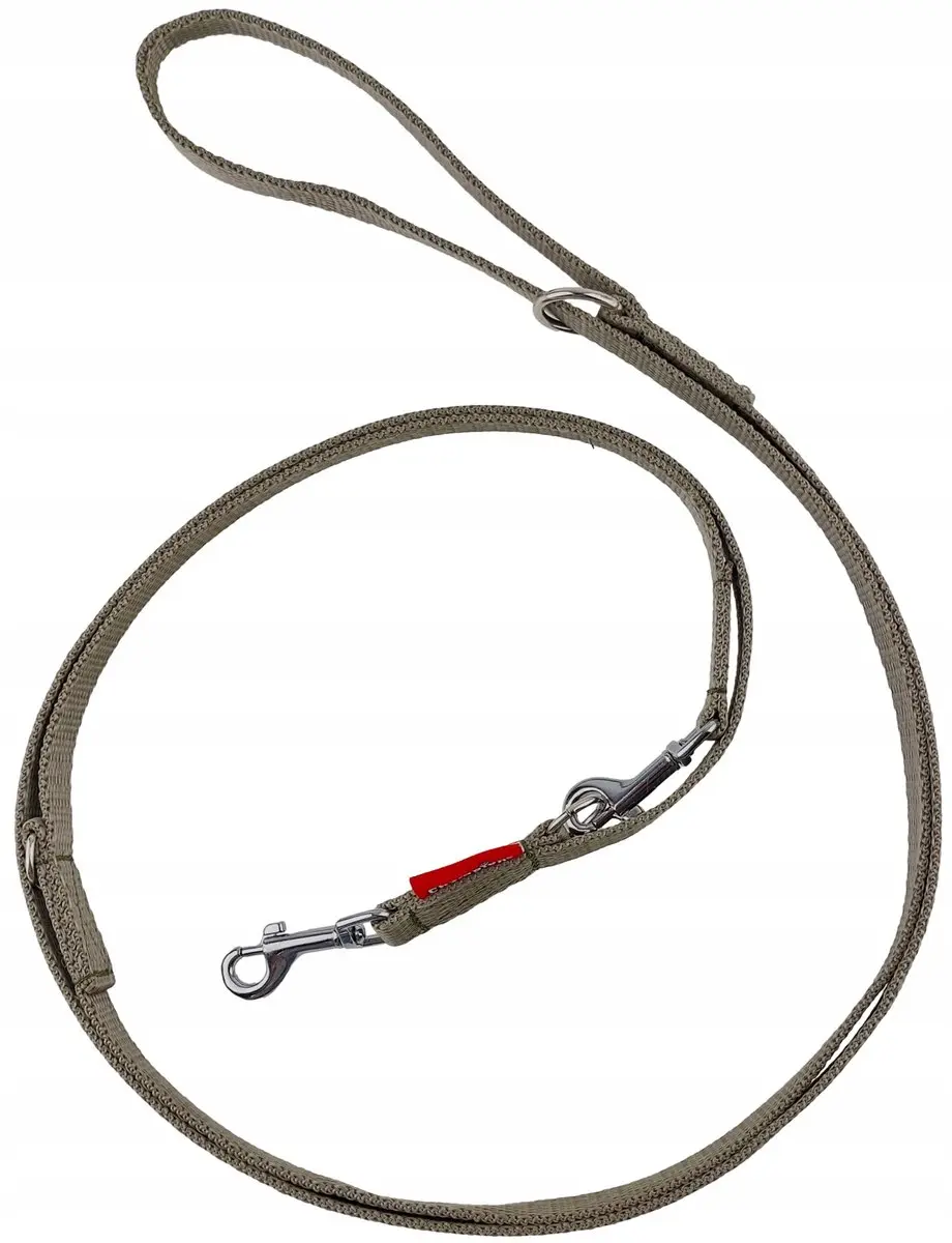 Champion Verstelbare Hondenlijn 225cm - 1.3cm Khaki