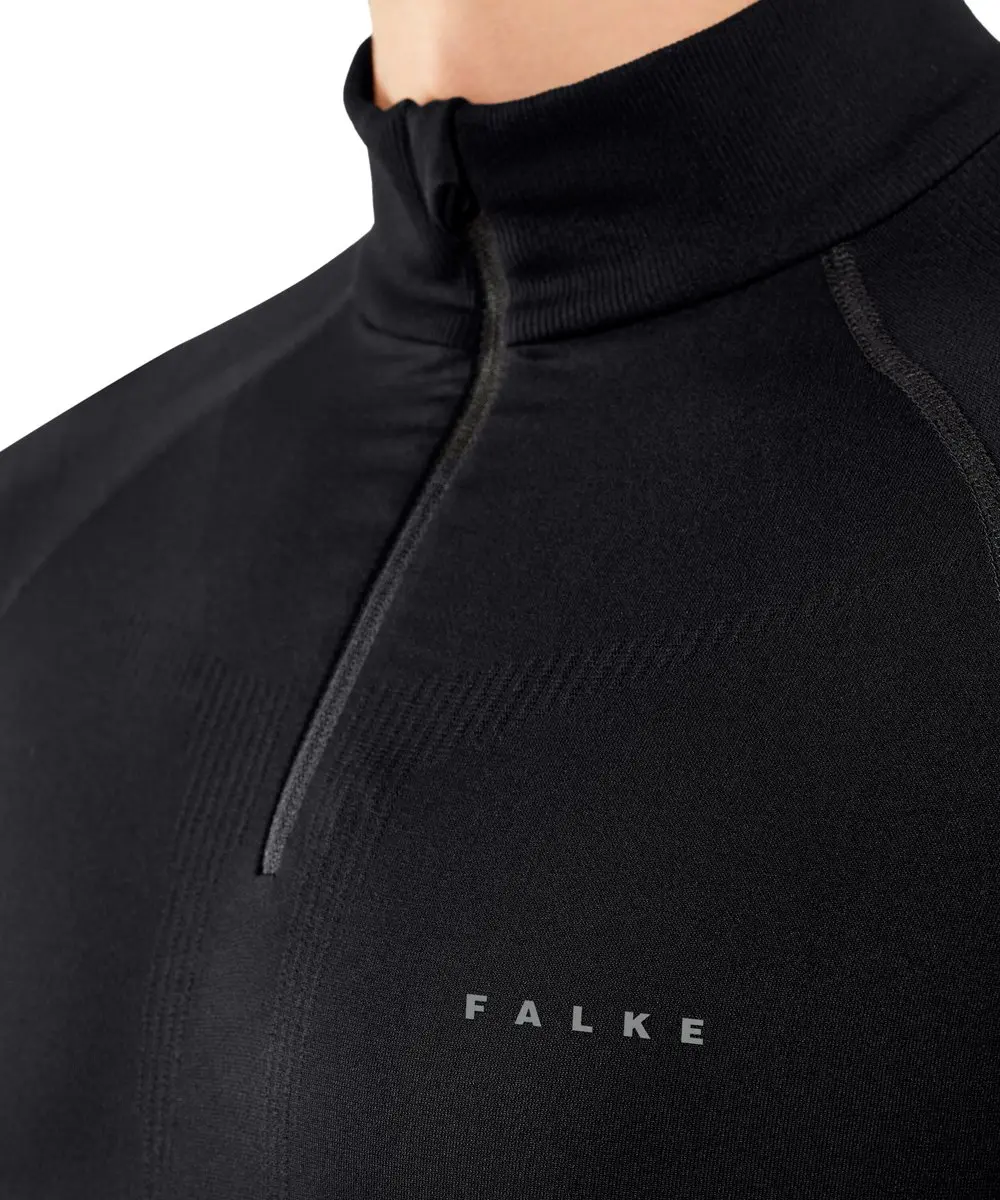Falke Maximum Warm High Zip Neck Shirt Heren - M