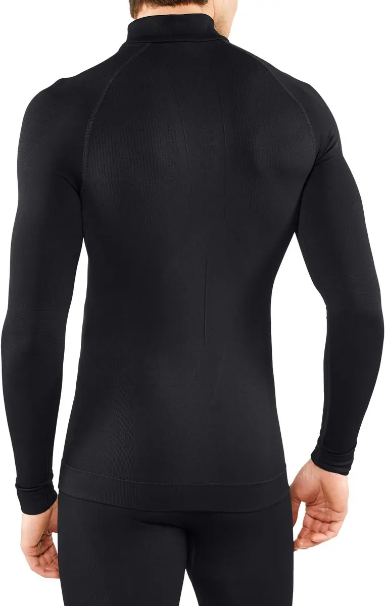 Falke Maximum Warm High Zip Neck Shirt Heren - M