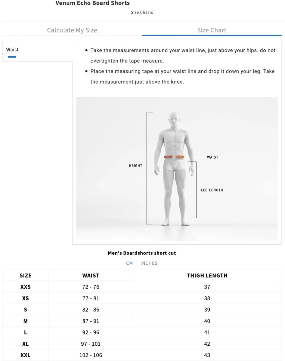 Venum Echo Board Shorts - L - Oceaanblauw/Smaragdgroen