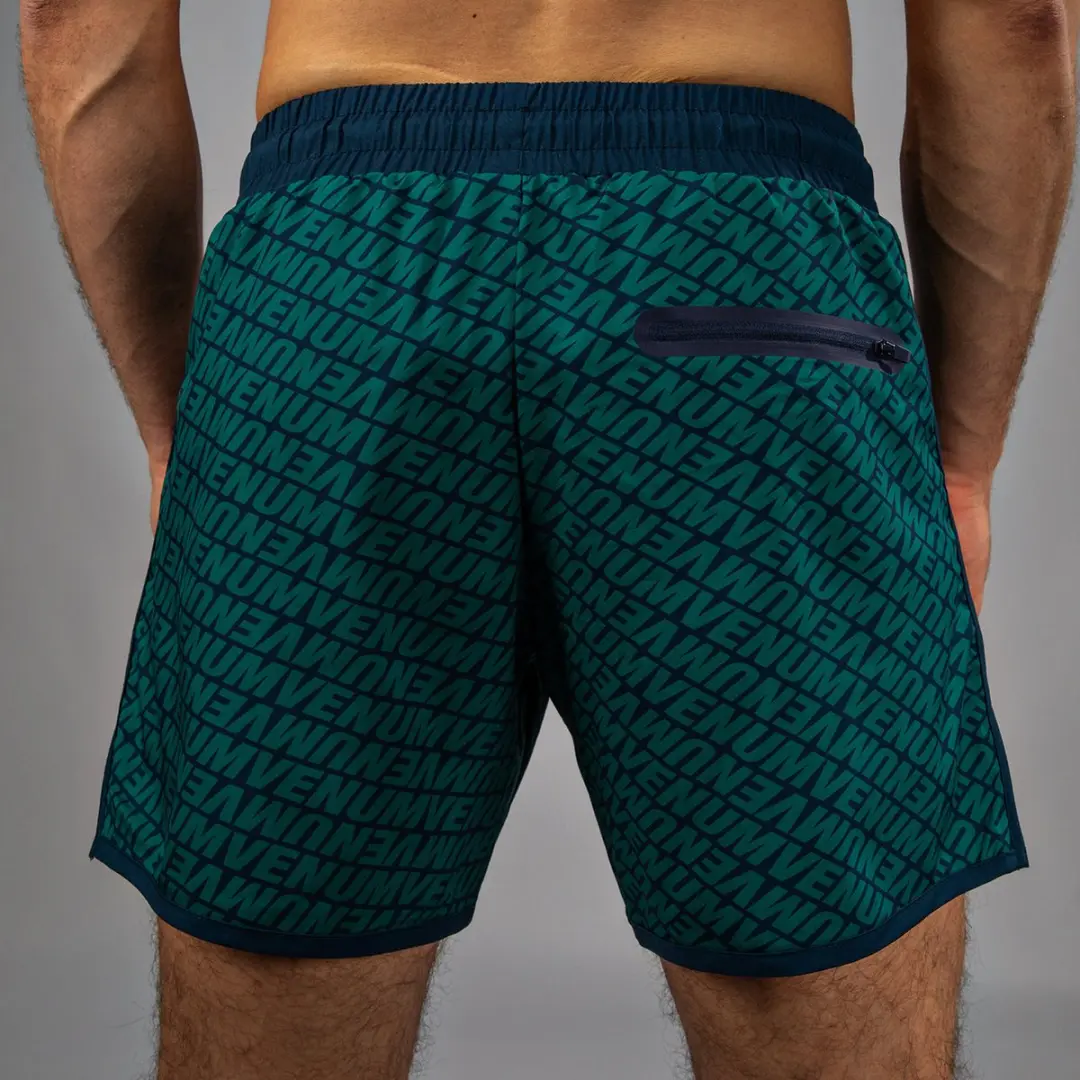 Venum Echo Board Shorts - L - Oceaanblauw/Smaragdgroen