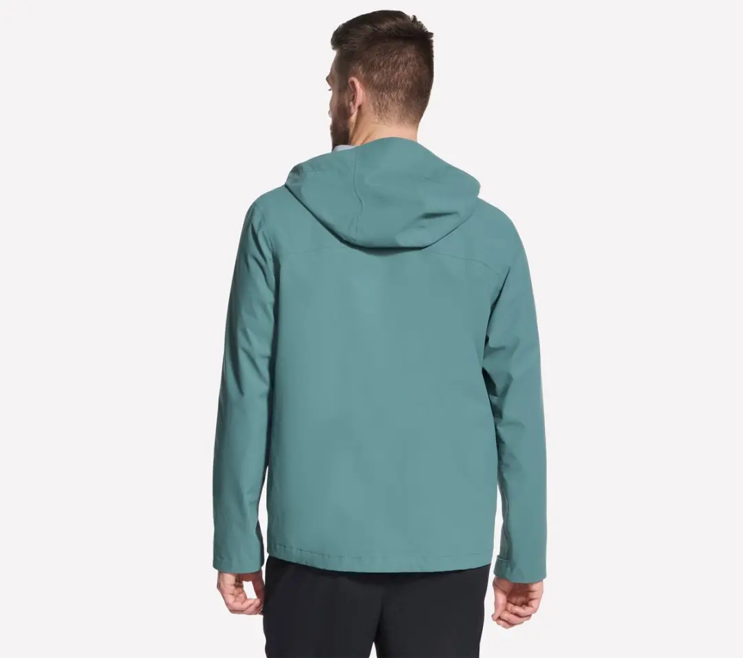 Skechers Premier Rain Jacket Heren - Donkergroen XXL - afbeelding 2 van 6