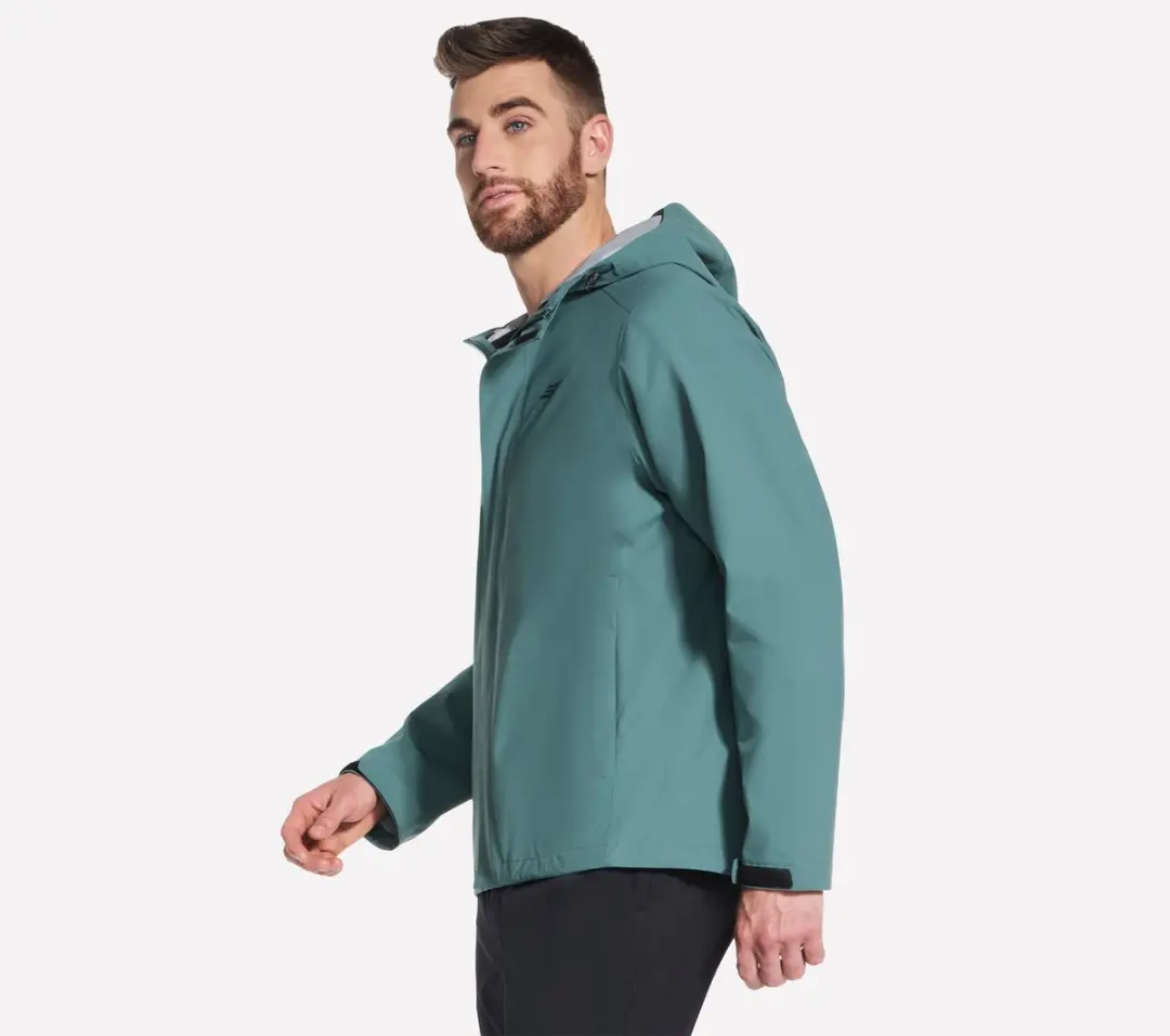 Skechers Premier Rain Jacket Heren - Donkergroen XXL - afbeelding 4 van 6
