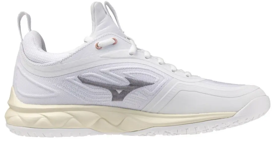 Mizuno Wave Luminous 3 Dames Indoor Schoenen - Wit - afbeelding 6 van 6