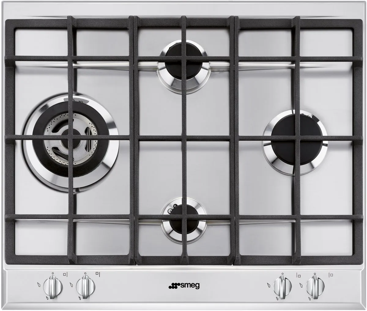 Smeg P261XGHNLK Gas Kookplaat 60cm