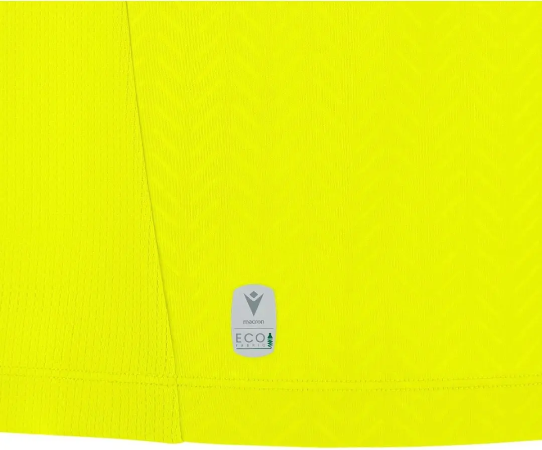 Macron Ponnet Eco Scheidsrechtersshirt Korte Mouw - Fluogeel XXL