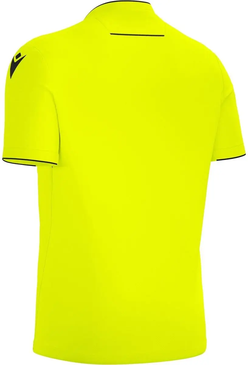 Macron Ponnet Eco Scheidsrechtersshirt Korte Mouw - Fluogeel XXL