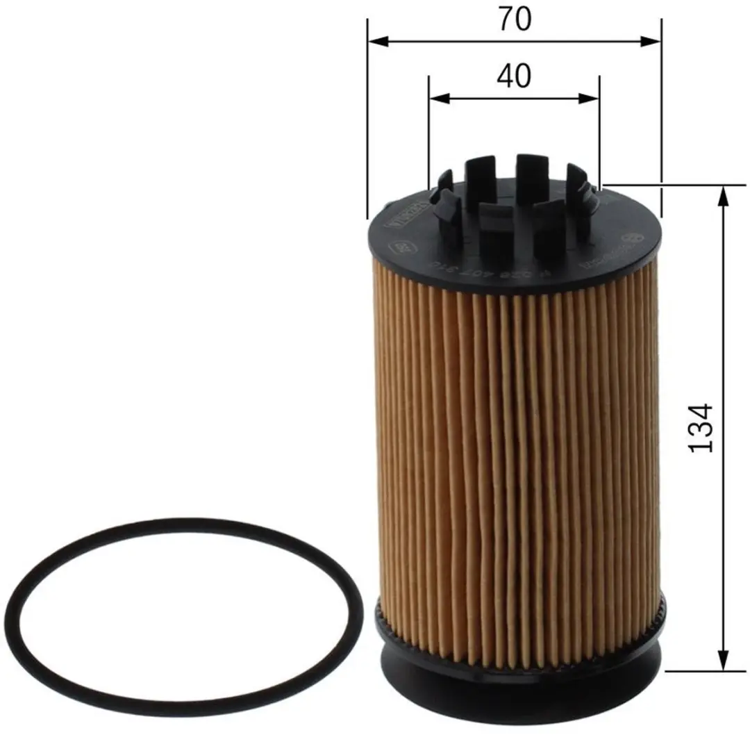 Bosch Oliefilter P7310 - o.a. Mitsubishi/Nissan/Iveco