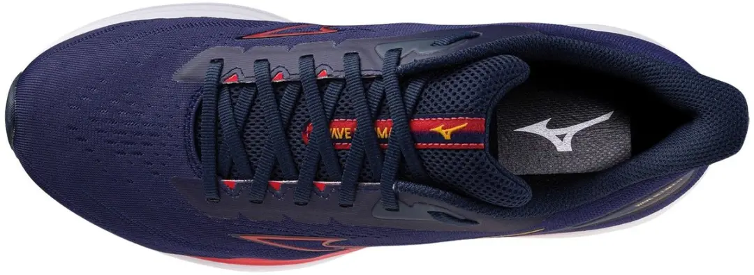 Mizuno Wave Ultima 17 Hardloopschoenen 42.5 - Donkerblauw/Rozewit/Geel