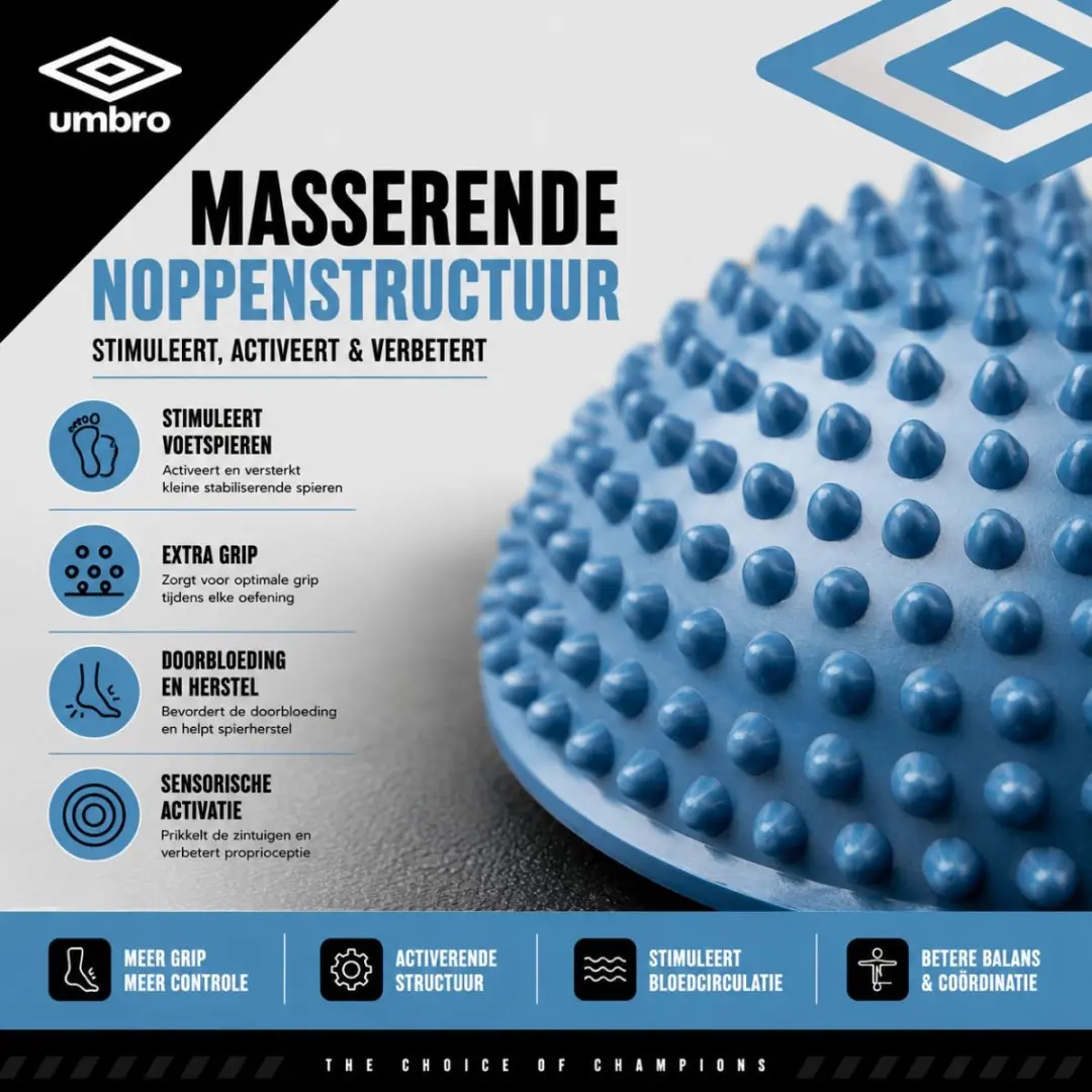 Umbro Evenwichtsbal Set - 2 Stuks - Blauw - afbeelding 6 van 6