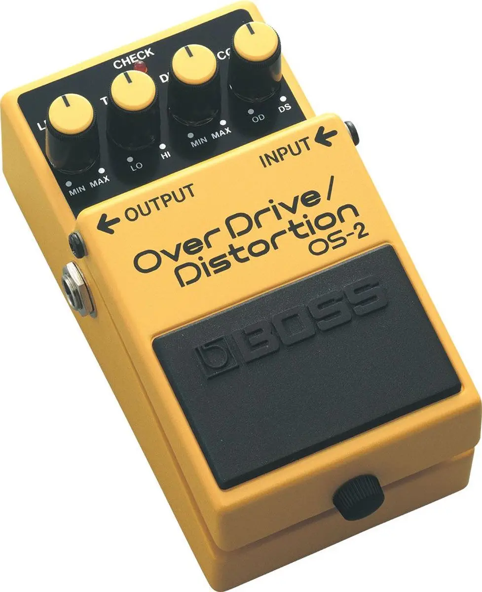 BOSS OS-2 Overdrive Distortion - Geel - afbeelding 2 van 2