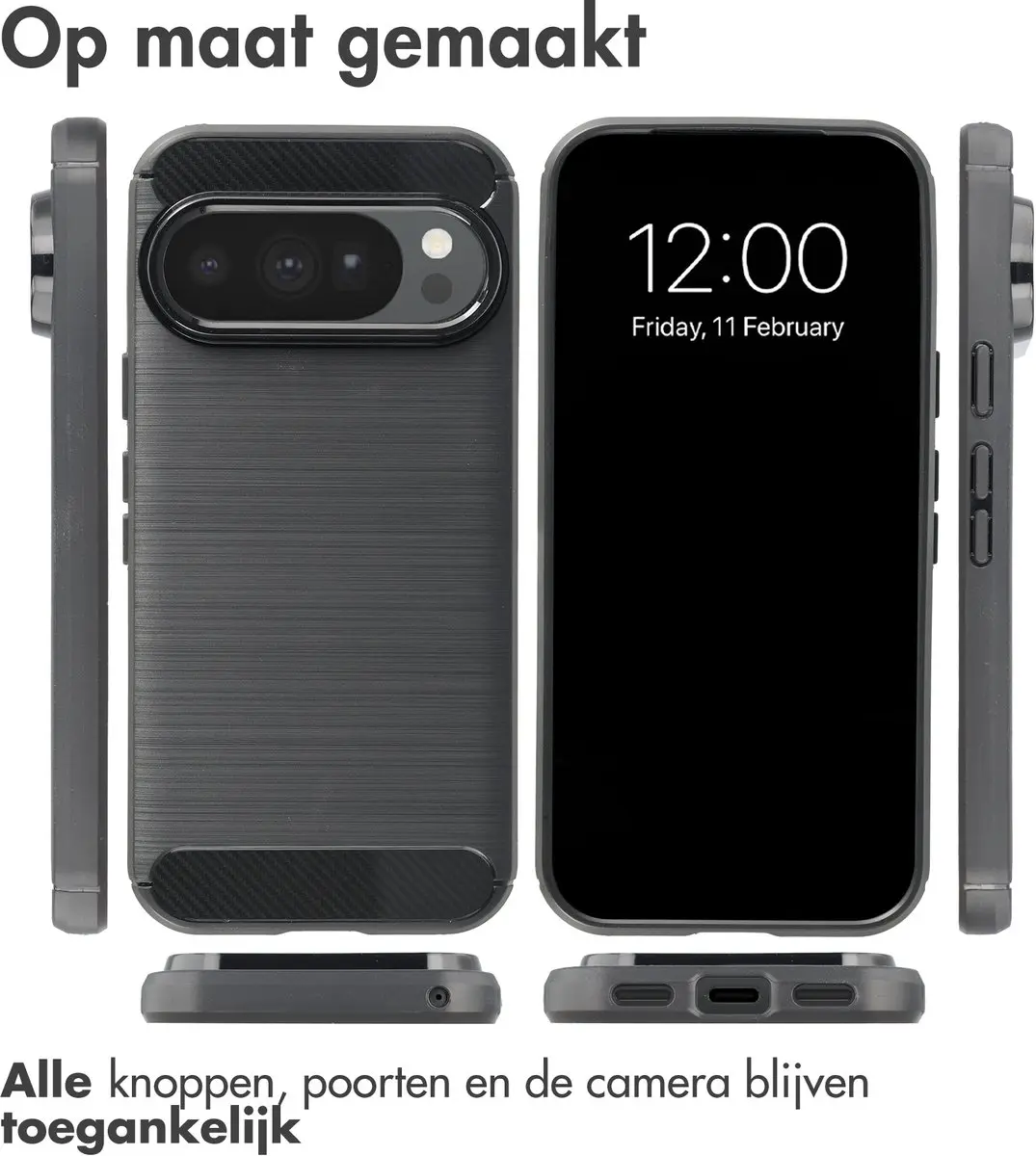 imoshion Hoesje Google Pixel 11 Pro - Zwart - afbeelding 6 van 6