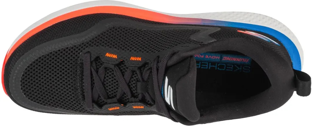 Skechers Go Run Ride 12 Hardloopschoenen 44.5 - Zwart