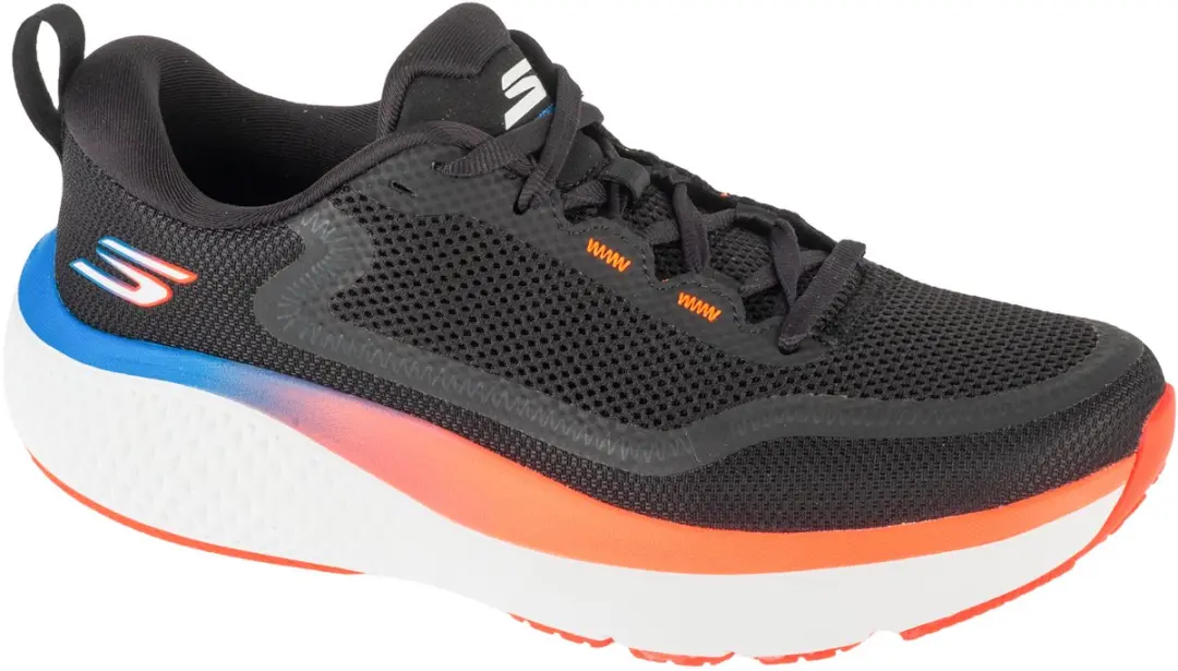 Skechers Go Run Ride 12 Hardloopschoenen 44.5 - Zwart