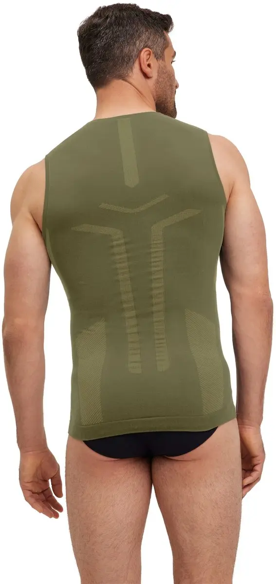 Falke Warm Singlet 39663 - Heren - M - Groen - afbeelding 6 van 6