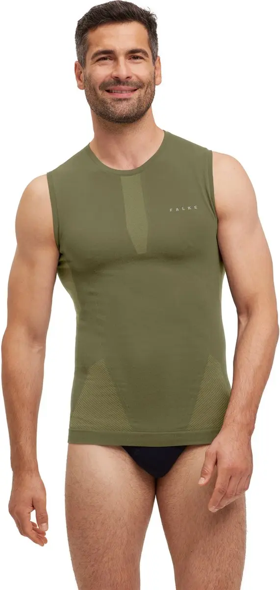 Falke Warm Singlet 39663 - Heren - M - Groen