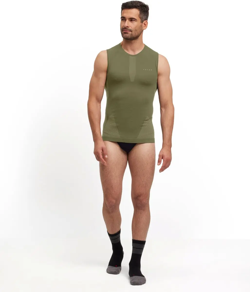 Falke Warm Singlet 39663 - Heren - M - Groen