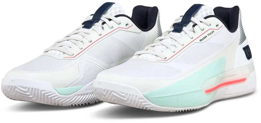 Wilson Rush Tour 5 Tennisschoen Heren - Wit