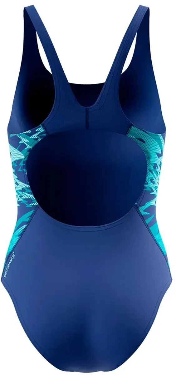 Speedo Hyperboom Splice Muscleback Badpak Dames - Blauw - One Size