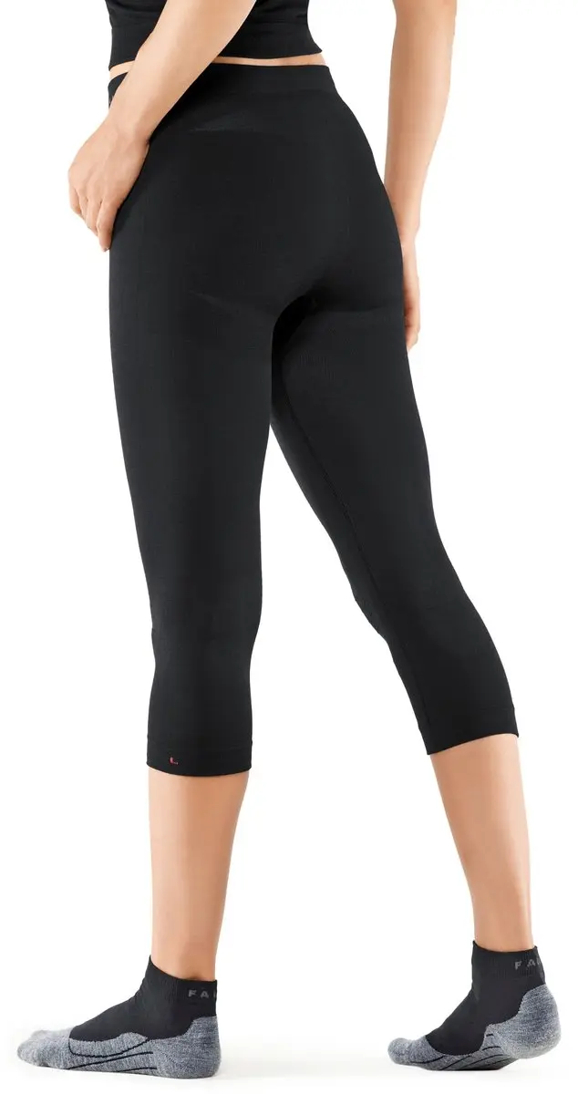 Falke Wool-Tech Light 3/4 Dames Ondergoed - XL - Zwart