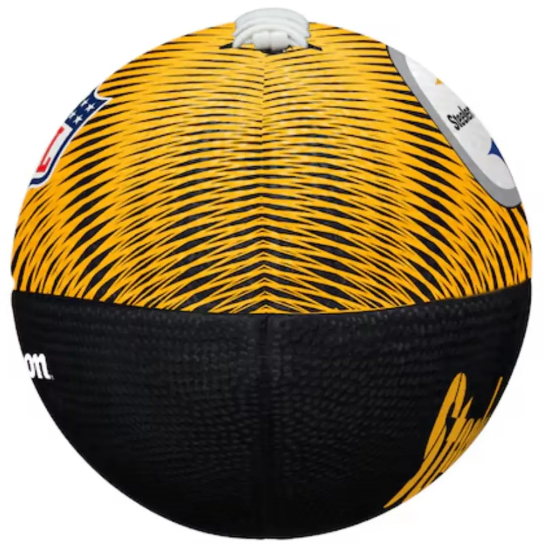 Wilson NFL Team Tailgate Football Junior Steelers
