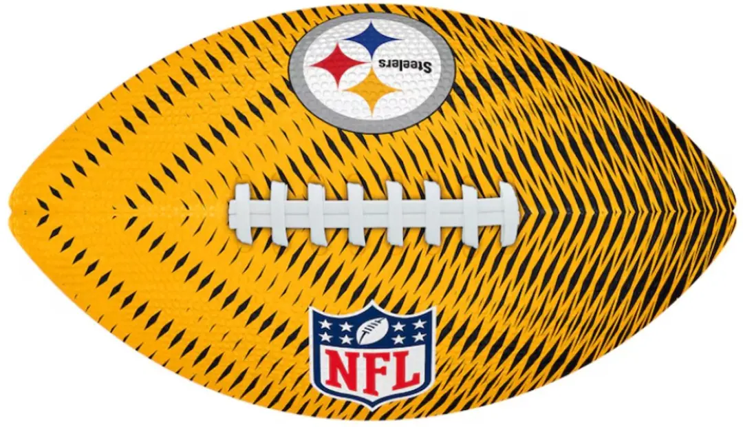 Wilson NFL Team Tailgate Football Junior Steelers