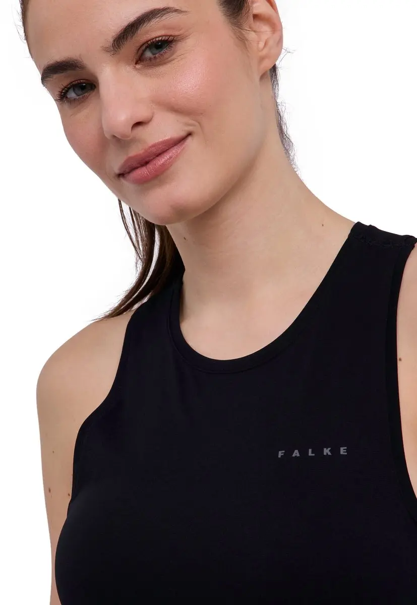 Falke Warm Tank Top Dames XL - Zwart