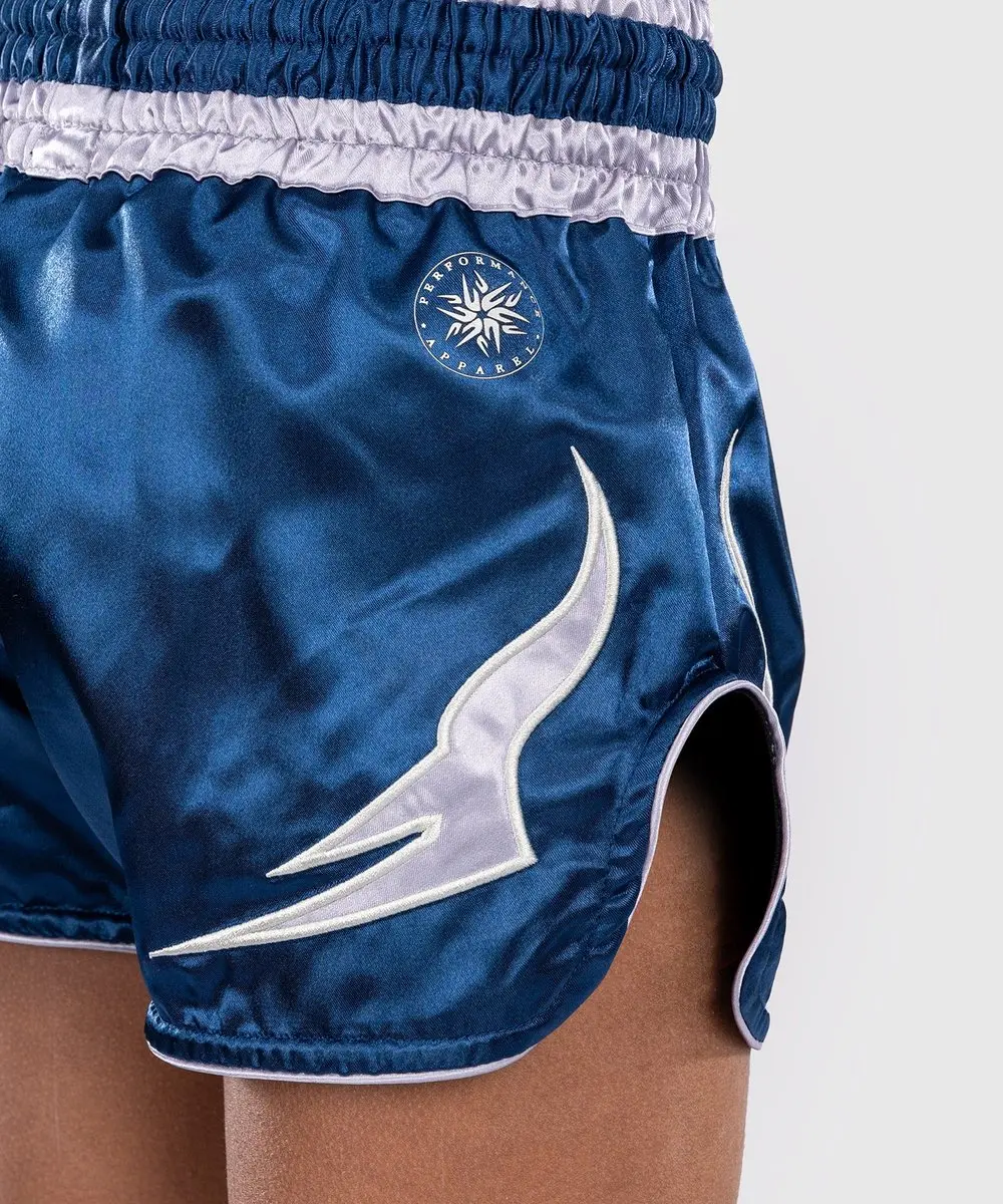 Venum Inferno Kids Muay Thai Shorts 152cm - Blauw