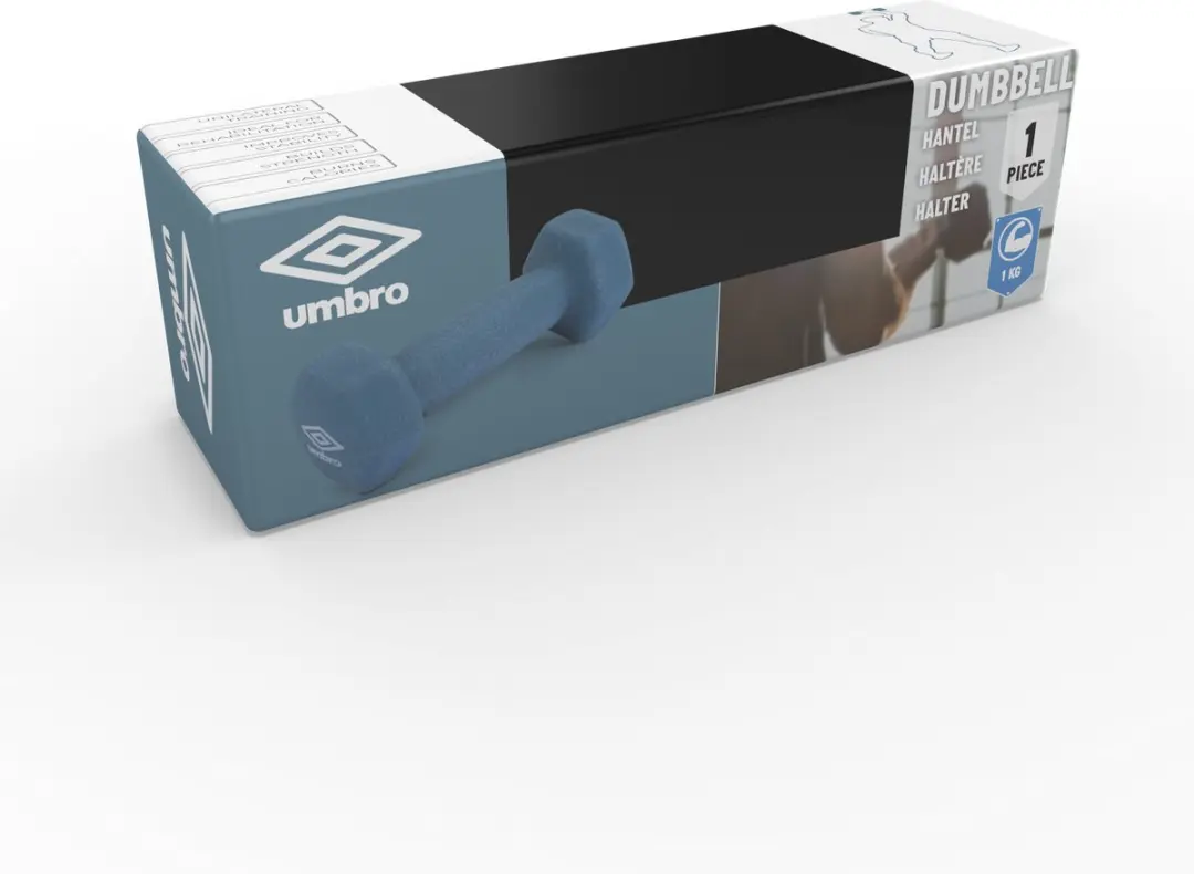 Umbro Fitness Dumbbell 1kg - Blauw