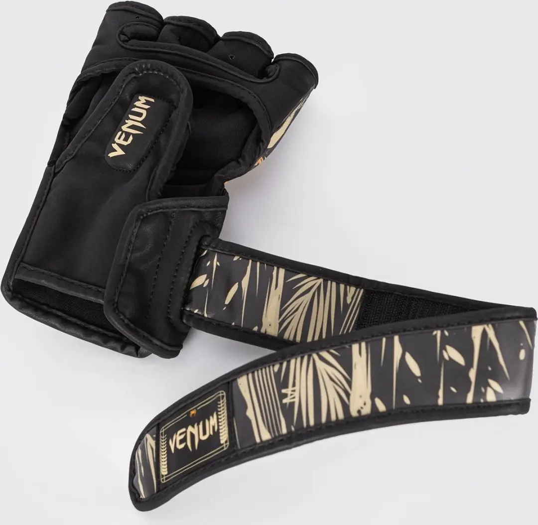 Venum Tiger MMA Handschoenen - S - Zwart/Néon Oranje