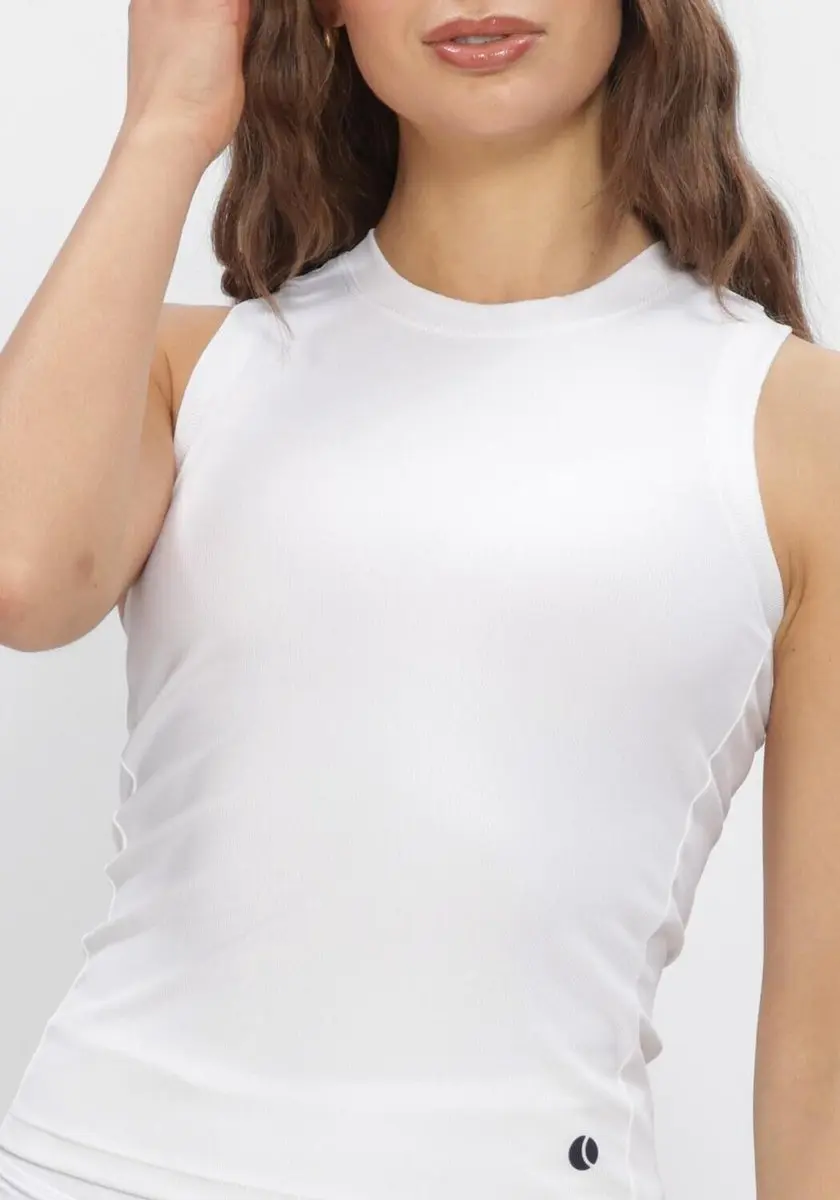 Björn Borg Ace Pocket Ribbed Tank Top - XL - Wit