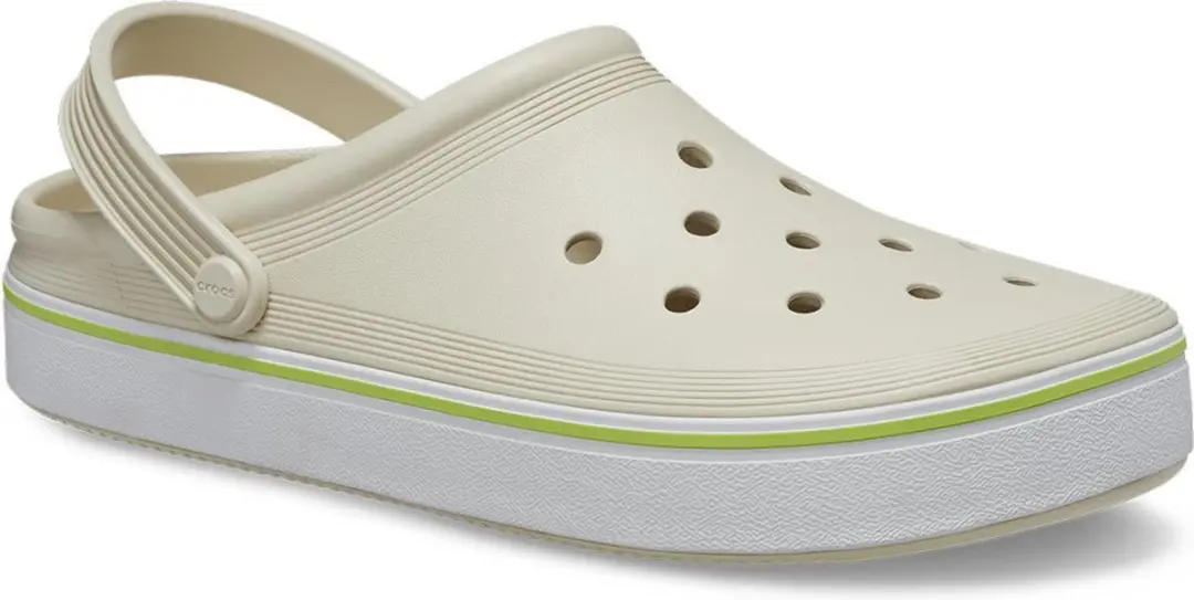 Crocs Crocband Clean Klompen Beige