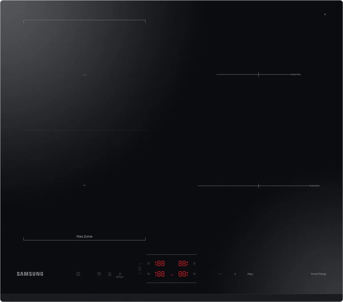 Samsung NZ64B5045GK Inductiekookplaat 60cm 4 Zones 7,4kW