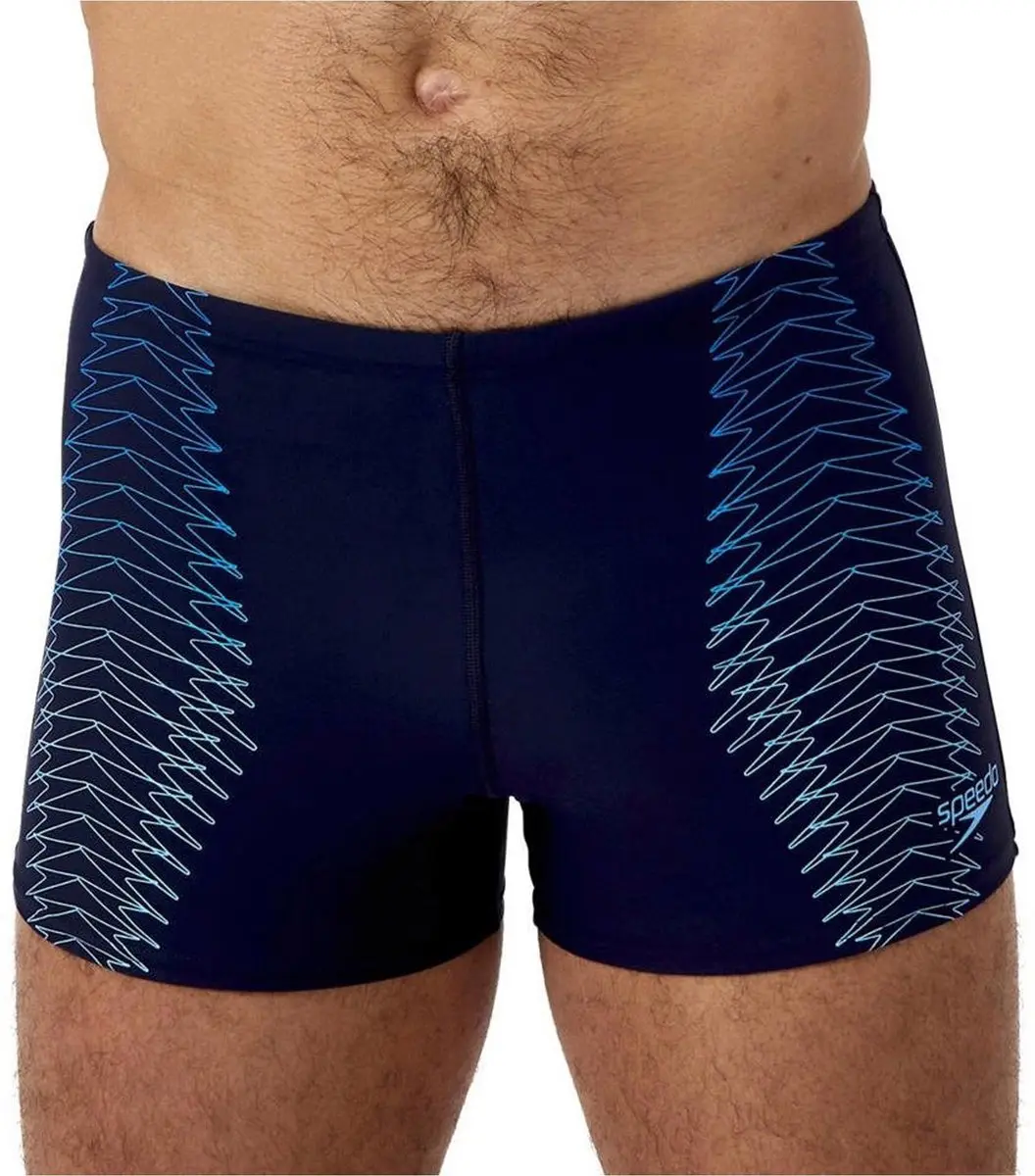 Speedo Duo Logo Print Aquashort Heren Sportzwembroek M
