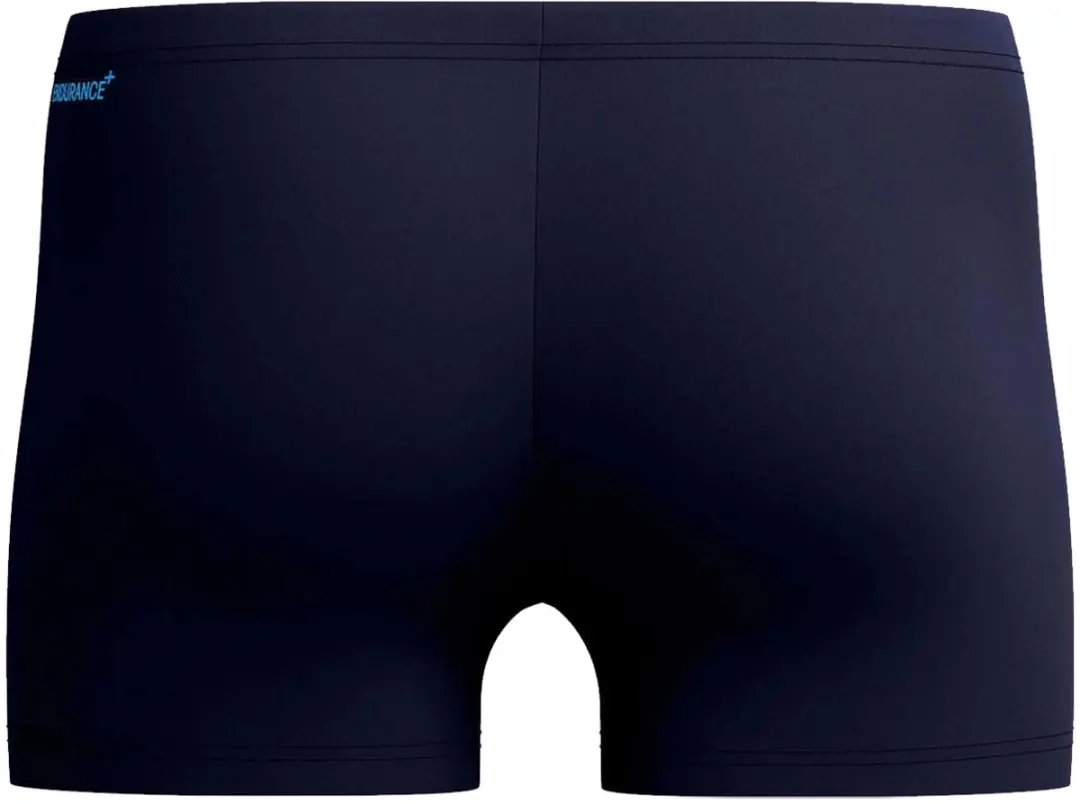 Speedo Duo Logo Print Aquashort Heren Sportzwembroek M - Marine/Blauw - afbeelding 6 van 6