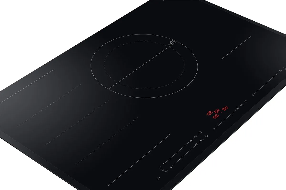 Samsung NZ84C6057KK Inductiekookplaat 80cm - 4 Zones - Zwart