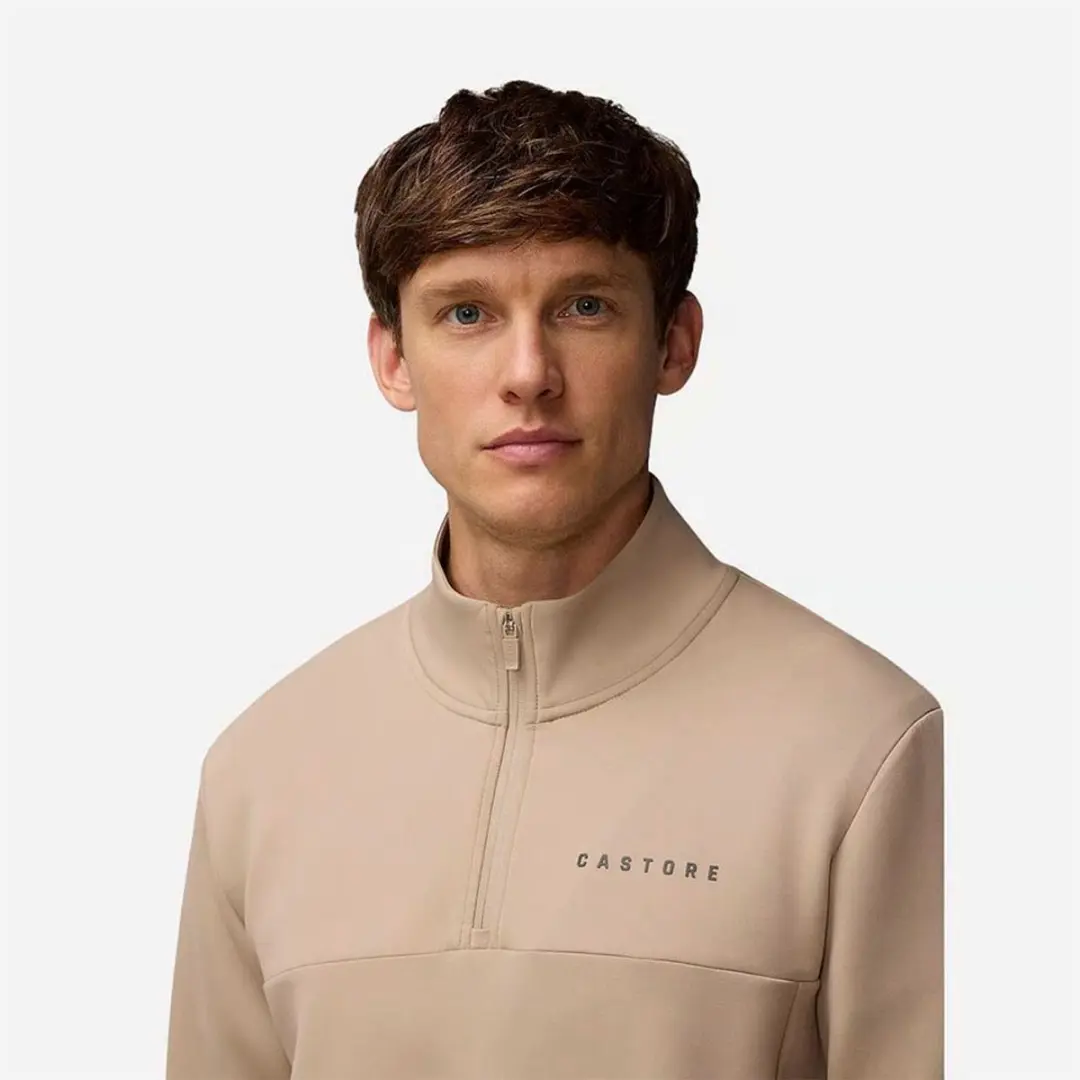 Castore Flex Lifestyle Sweatshirt M - Mushroom/Gunmetal